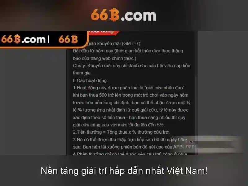  khuyến mãi slot - 66B